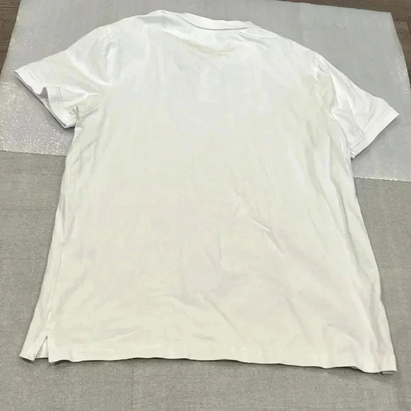 ❤️2/$30❤️[L]Roebuck&Co White  Polo Shirt - Picture 4 of 4